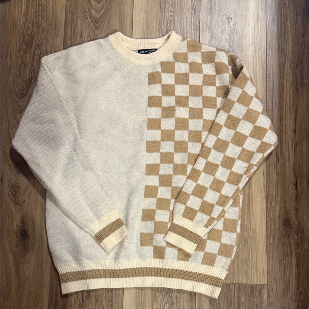 Checkered Sweater